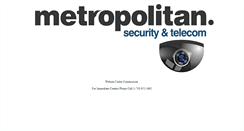 Desktop Screenshot of metropolitansecurity.us